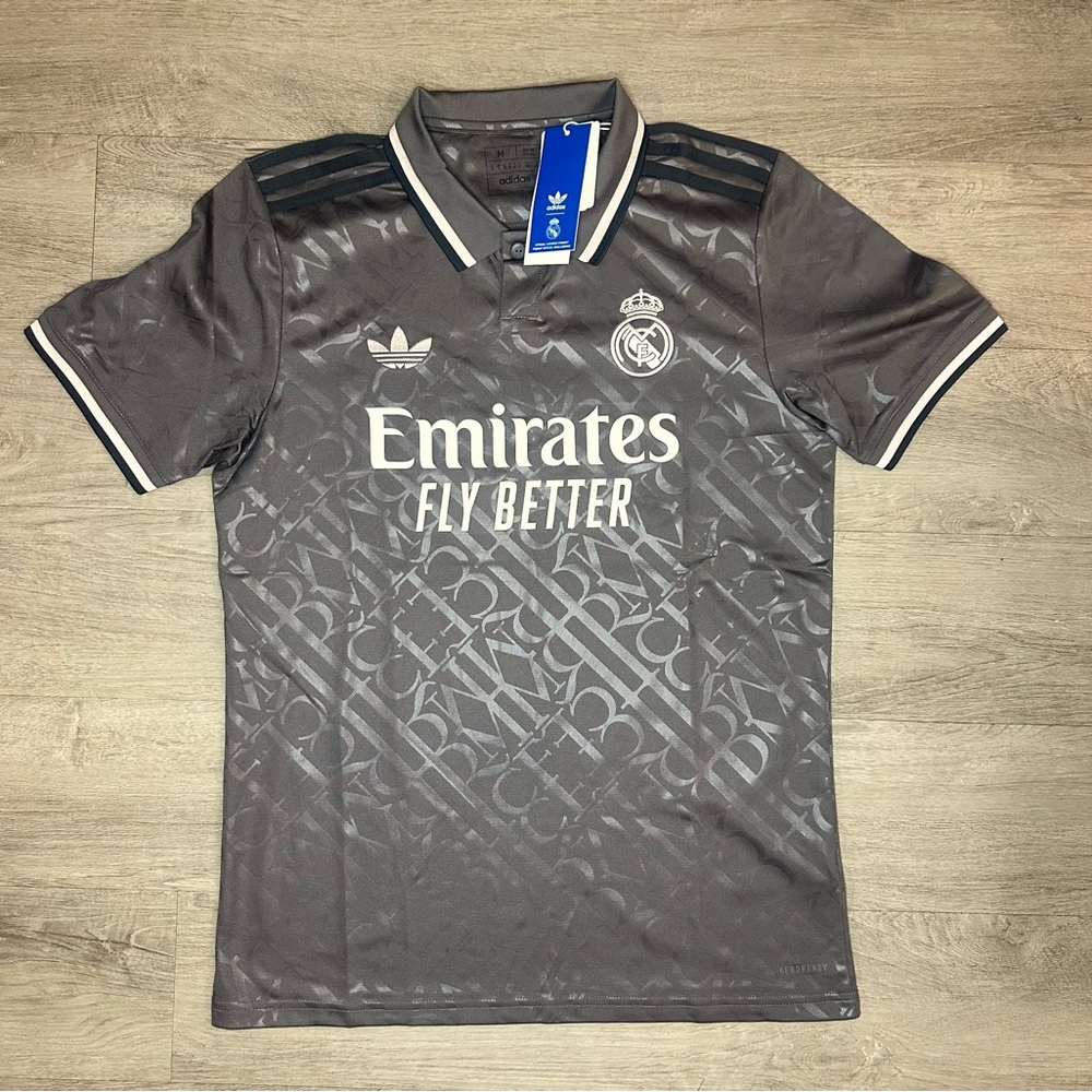 Adidas Kids Dark Gray Real Madrid Jersey